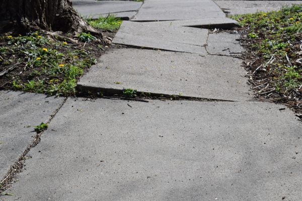 Uneven Sidewalk Repair in Merritt Island